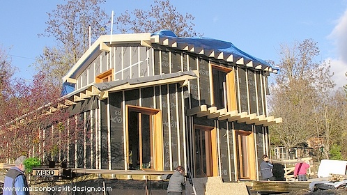 construction kit maison ossature bois